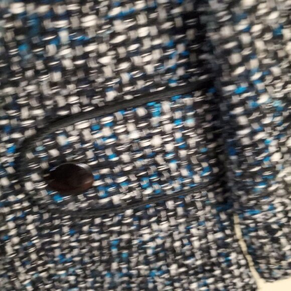 Semantiks Wool Tweed 3/4 Sleeve Jacket Size 6P - Picture 4 of 7